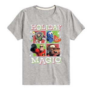 Boys' - Disney - Holiday Magic Short Sleeve Graphic T-Shirt - 1 of 4