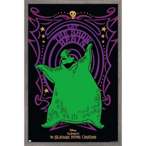 Trends International Disney Tim Burton's The Nightmare Before Christmas - Let The Show Begin Framed Wall Poster Prints - 1 of 4