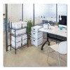 Bankers Box Organizer Storage Boxes, X-Large, 12.75" x 16.5" x 10.5", White/Blue, 12/Carton - 3 of 4