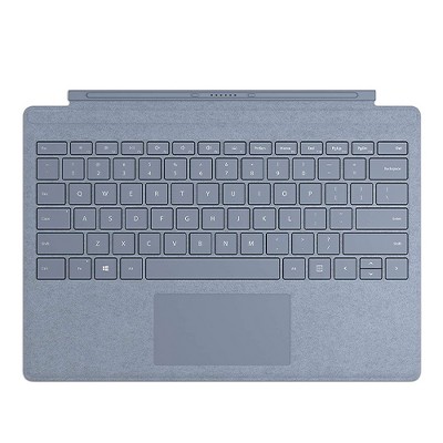 Microsoft Surface Pro Signature Type Cover Ice Blue - Full keyboard experience - Ultra-slim and portable - Large trackpad for precise control