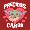 Women's Star Wars The Mandalorian Valentine's Day The Child Precious Cargo T-Shirt - 2 of 4