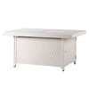 Oakland Living Aluminum Rectangle 55000 BTUs Propane Textured Weave Design Outdoor Patio Dining Table - 2 of 4