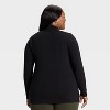 Women's Slim Fit Long Sleeve Mock Turtleneck T-Shirt - Ava & Viv™ - 2 of 3