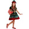 HalloweenCostumes.com Deluxe Holiday Elf Costume for Girl's - 3 of 3