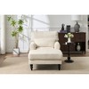 Lycvki Modern Upholstered Chaise Lounge Leisure Sofa Recliner - 4 of 4