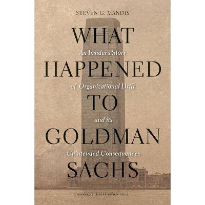 What Happened to Goldman Sachs? - by  Steven G Mandis (Hardcover)