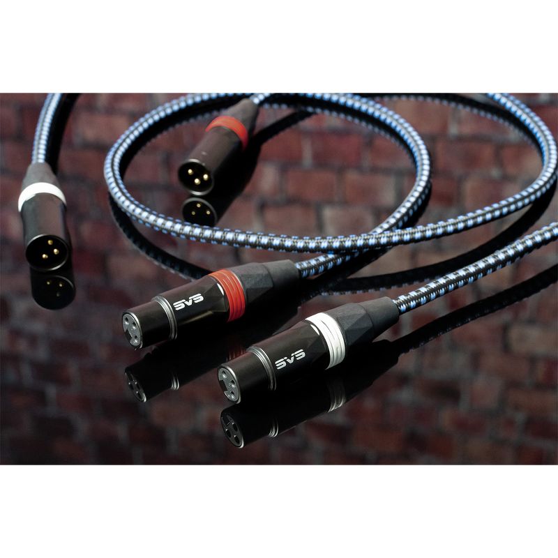 SVS SoundPath Balanced XLR Audio Cable - 6.56 ft. (2m) - Pair., 2 of 7
