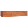 vidaXL Garden Raised Bed Rusty Corten steel Large Durable - 2 of 4
