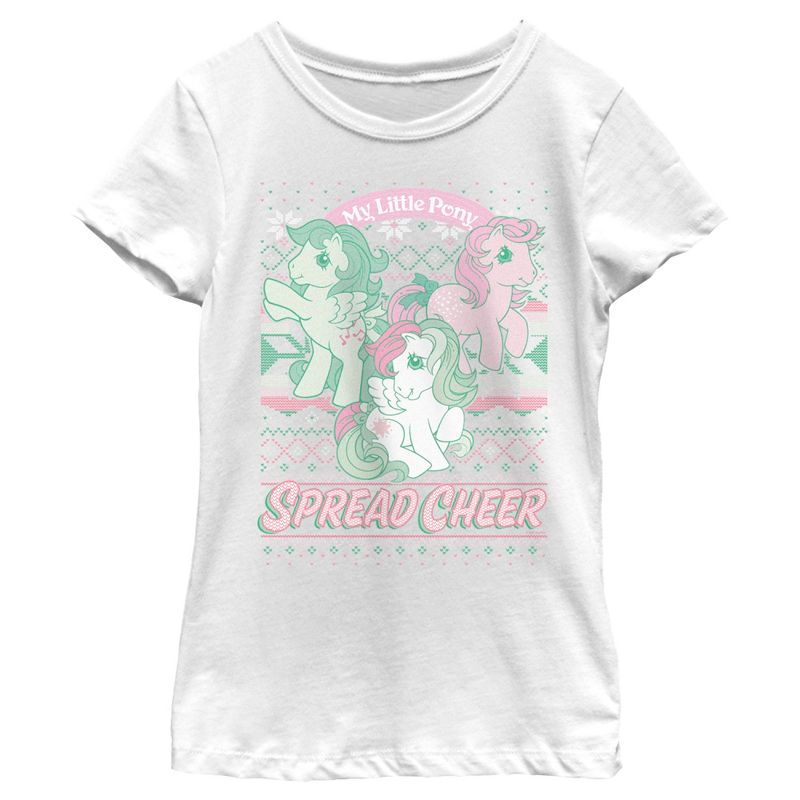 Girl's My Little Pony Spread Cheer T-Shirt, 1 of 5