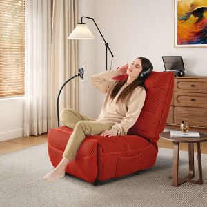 EUREKA ERGONOMIC Linx, Power Glider Recliner with Wireless Charging & USB - 1 of 4
