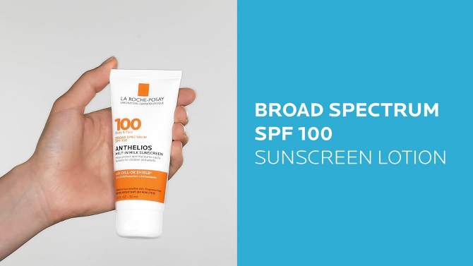 La Roche Posay Anthelios Melt in Milk Sunscreen Lotion - SPF 100 - 3.0 fl oz, 2 of 14, play video