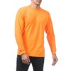 Pro Club Men's Relaxed Fit Comfort Cotton Long Sleeve Crew Neck T-Shirt - 4 of 4
