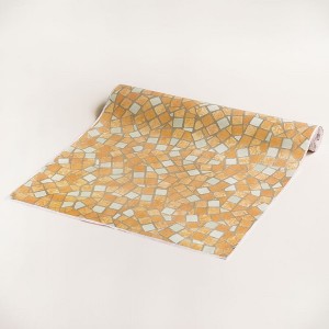 Slickblue Colorful Mosaic Vinyl Wallpaper – 17.7" x 394", Waterproof, Easy to Apply, Ideal for Walls & Home Updates - 1 of 3