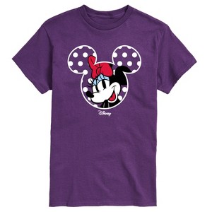 Men's - Disney - Minnie Ears Short Sleeve Graphic T-Shirt - 1 of 3