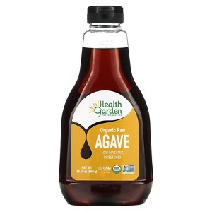 Health Garden Organic Raw Agave, Low Glycemic Sweetener, 23.28 oz (660 g) - 1 of 2