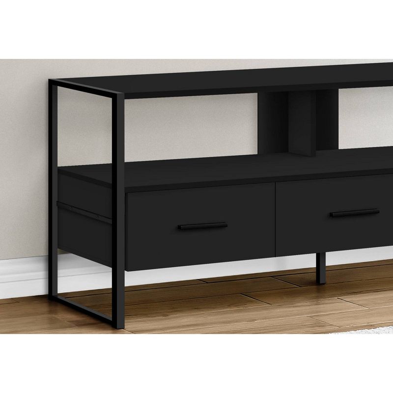 Open Shelf TV Stand for TVs up to 48" - EveryRoom, 4 of 6