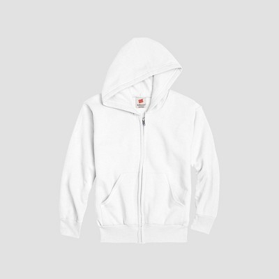 White hoodie outlet with zipper