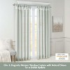 KWPZQEB Blackout Curtain Blinds - Faux Silk Curtains Window Treatment Blackout Drapes/Draperies for Bedroom, Living Room (1 Panels, 50x120") - 3 of 4