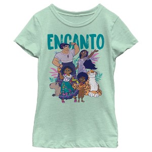 Girl's Encanto Family T-Shirt - 1 of 4