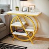 Hommoo 4-Tier Modern Bedside Table for Living Room - 4 of 4