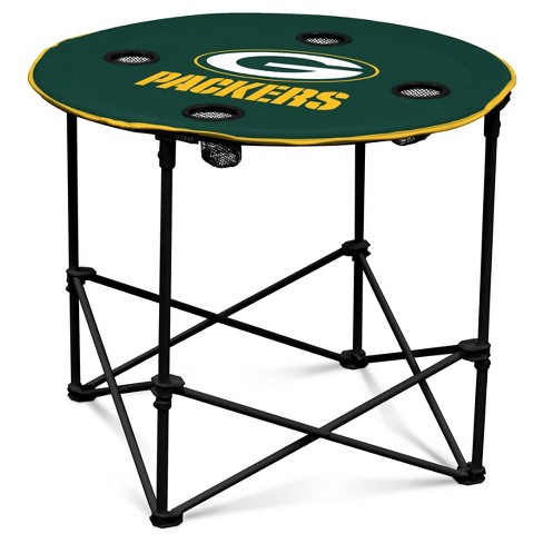 Nfl Green Bay Packers Portable Round Table Target