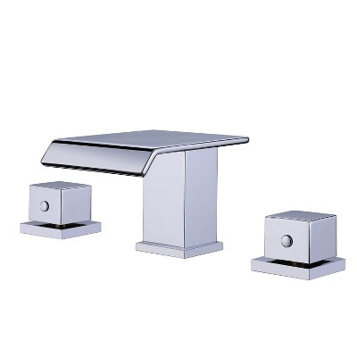 Modern Minimalist Silver Bathroom Faucet