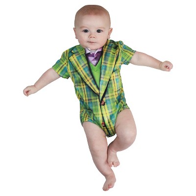 baby green suit