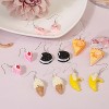 36 Pairs Funky Drop Earrings Set, Cute Aesthetic Dangle Earrings for Teen Girls Gift - 3 of 4