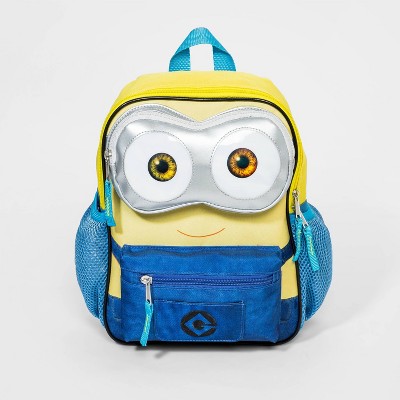 Kids' Minions Backpack with Front Pouch - Yellow/Blue