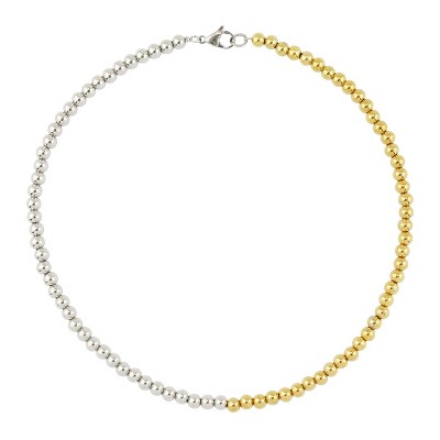 Slate by Rebl Beads Chain Necklace  Stainless Steel