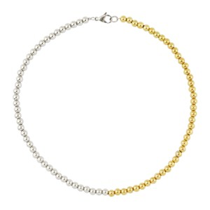 Slate by Rebl Beads Chain Necklace  Stainless Steel - 1 of 1