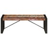 vidaXL Coffee Table Multicolor Solid Reclaimed Wood 47.2 in long Durable - 2 of 4