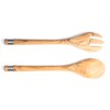 Berard France Olive Wood Handcrafted 2 Piece Salad Server Set - 4 of 4