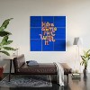 Rhianna Marie Chan Have Some Fun With It Blue Wood Wall Mural - Society6 - 2 of 2