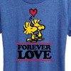 Women's - Peanuts - Forever Love Short Sleeve Graphic T-Shirt - 2 of 4