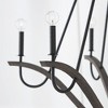 Capital Lighting Clive 6 - Light Chandelier in  Carbon Grey/BlackIron - 2 of 4