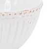 Gibson Modern Southern Home 6 Piece 6 Inch Stoneware Embossed Cereal Bowl Set in White - 3 of 4