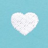 Dalix Womens Lil Heart Midweight Hooded Sweatshirt - 2 of 4