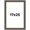 PosterPalooza | Ornate Black Picture Frame - UV Acrylic, Foam Board Backing, Hanging Hardware - 2 of 4
