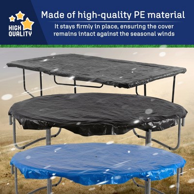 6ft Blue Weather-Resistant Trampoline Protective Cover