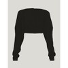 Women Open Front Cardigan For Women Long Batwing Sleeve Knitted Bolero Shrugs Casual Sweaters - 4 of 4