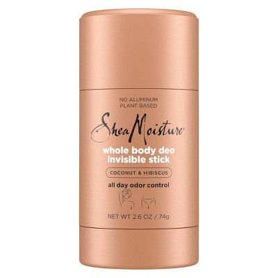 SheaMoisture Coconut &#38; Hibiscus Whole Body Invisible Deodorant Stick - 2.6oz_2