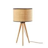 Jackson Table Lamp Natural Wood - Adesso