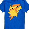 Boys' - Pokémon - Pikachu Thunderbolt Short Sleeve Graphic T-Shirt - 2 of 4