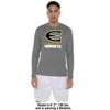 Emporia State University Adult Sport Long Sleeve Shirt Primary Logo, Black - 3 of 4