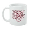 Morehouse College Secondary Logo Ceramic Coffee Mug Novelty Gift Mugs for Coffee Tea and Hot Drinks 11oz White - 3 of 4