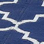 dark blue/white