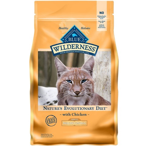 Blue Wilderness Weight Control Adult Chicken & Rice Cat Food :