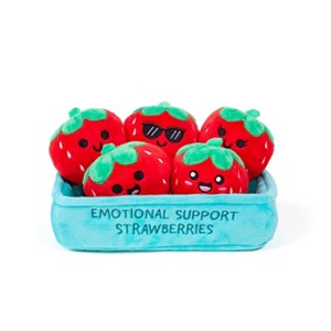 What Do You Meme? Emotional Support Strawberries Stuffed Animal - 1 of 4