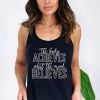 Simply Sage Market Women's Body Achieves Mind Believes Racerback Tank - 2 of 4